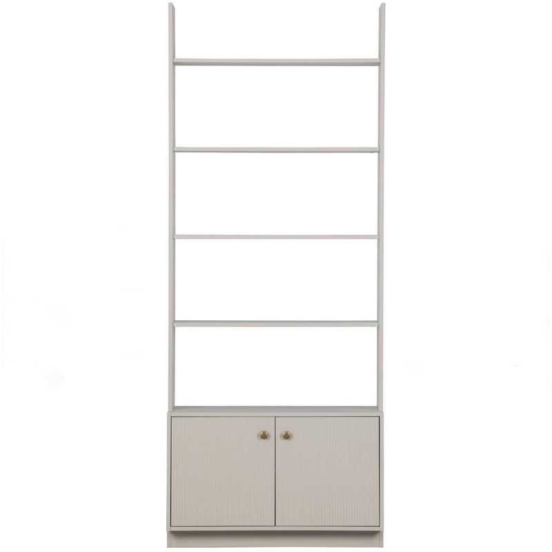 WOOOD Madu Bokhylla i Gran Cloud Grey