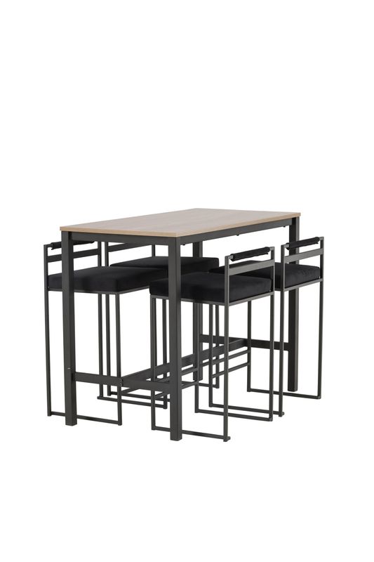 Venture Home Barset Camden med 4st barstolar Opelika