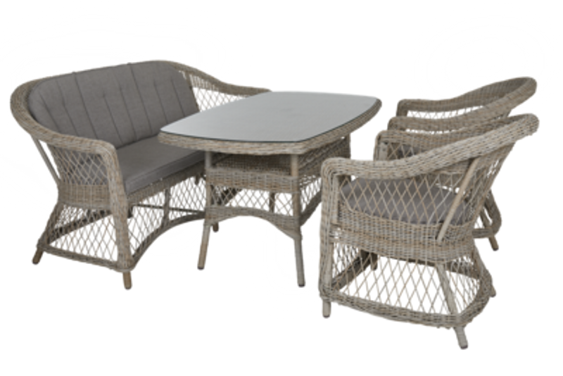 Brafab Kamomill Matbord 80x135 cm Beige