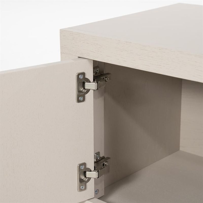 Eleonora TV-bänk Helsinki 160cm - Taupe Mullvad