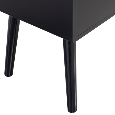 WOOOD Ozzy Sängbord MDF Svart