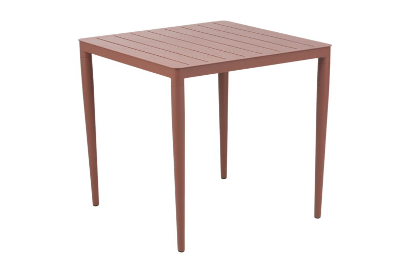 Brafab Bigby Matbord 76x76 cm Zin Red