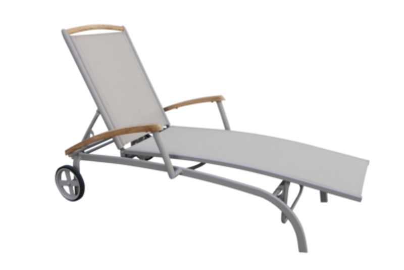 Brafab Andy Vilsäng Khaki/Khaki Teak