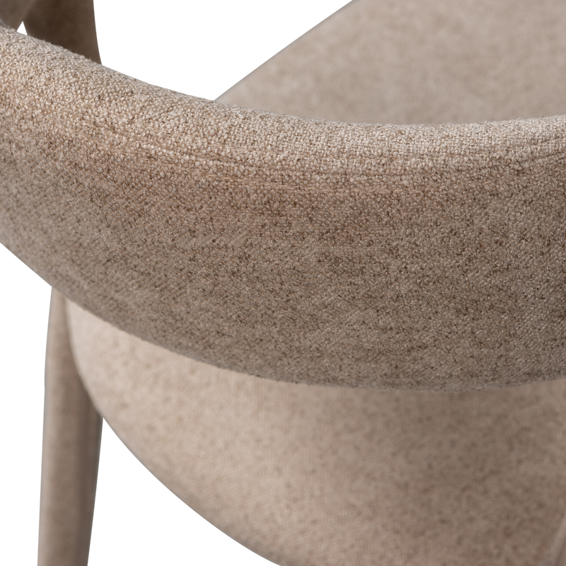 WOOOD Noble Matstol Sandfärgad 2 st