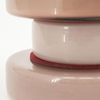 By Boo Golas - burgundy Röd Glasvas