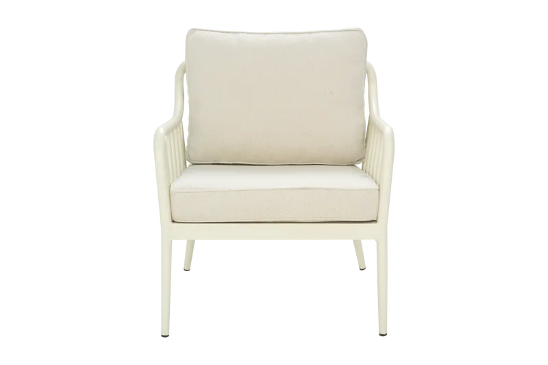 Brafab Coleville Fåtölj Pearl White / Dot Beige