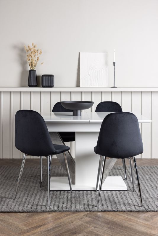 Venture Home Matgrupp Disa med stolar Polar