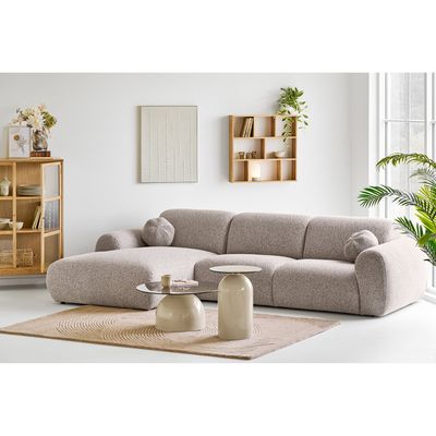House Nordic Clyde Loungesoffa Sten Grå