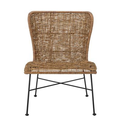 Bloomingville Somme Loungestol, Natur, Rotting, L69xH81,5xW59,5 cm