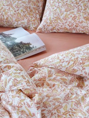 Høie Barbro påslakanset varm rosa 150x210 cm 2 delar