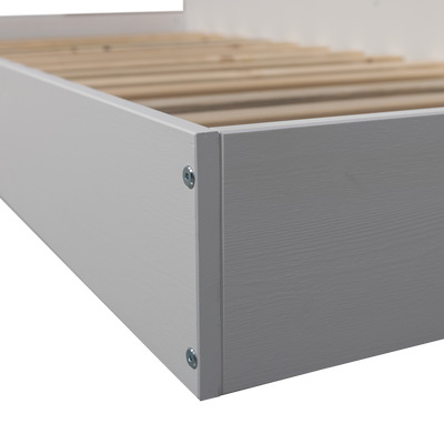 WOOOD Carter Sängbänk i Vit FSC-certifierad Gren