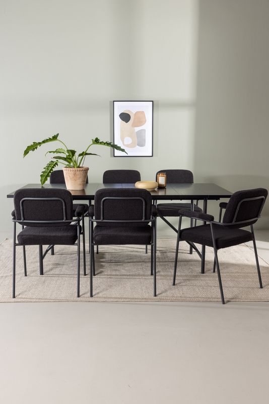 Venture Home Matgrupp Astrid med stolarna Yesterday