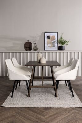 Venture Home Matgrupp Kaseindon med Rosie-stolar