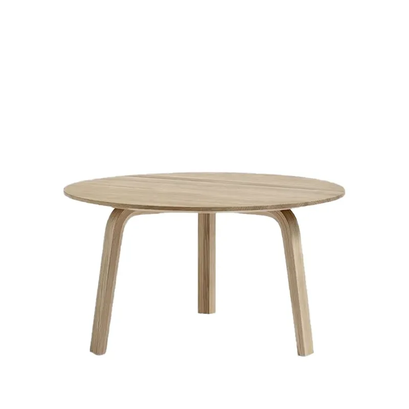 HAY Bella soffbord Lacquered oak, Ø60x32 cm