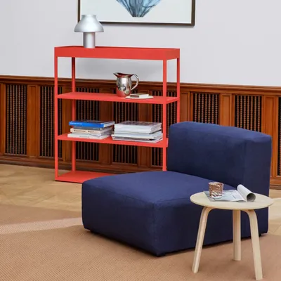 HAY Bella soffbord Lacquered oak, Ø60x32 cm