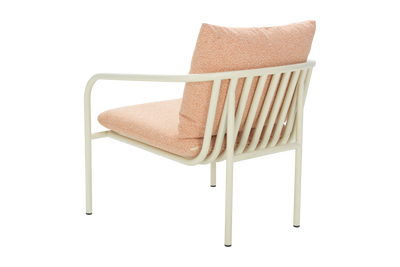 Brafab Bendt fåtölj Pearl White/Teddy Orange
