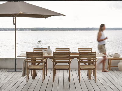 Brafab Brutus Matbord 100x200-265 cm i Teak