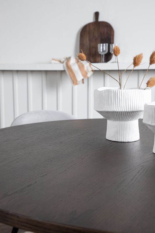 Venture Home Stone Rund Matgrupp