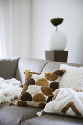 Svanefors Billie Kuddfodral Brun 45x45 cm