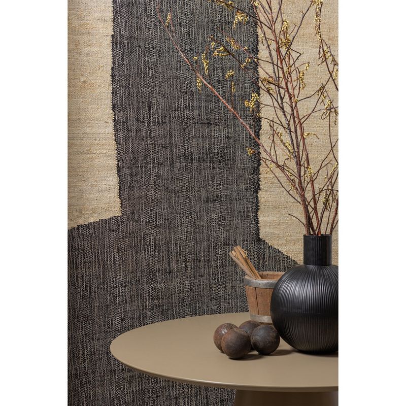 WOOOD Jorre Runt Matbord Ø120 cm MDF Militärbrun