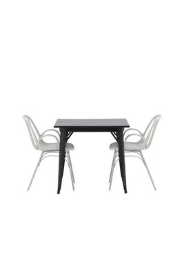 Venture Home Matgrupp Tempe med Dyrön-stolar