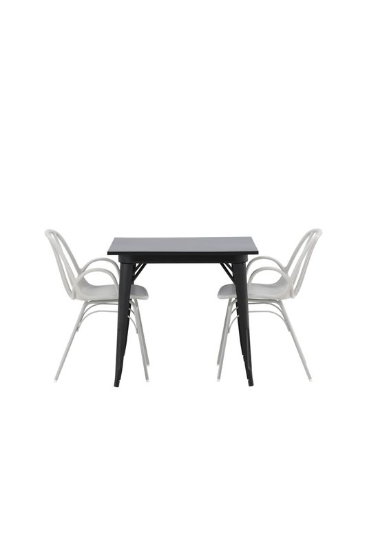 Venture Home Matgrupp Tempe med Dyrön-stolar