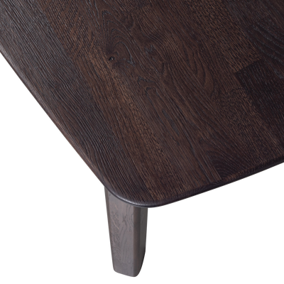 WOOOD Tablo Ovalt Matbord 180x100cm Mystikbrun