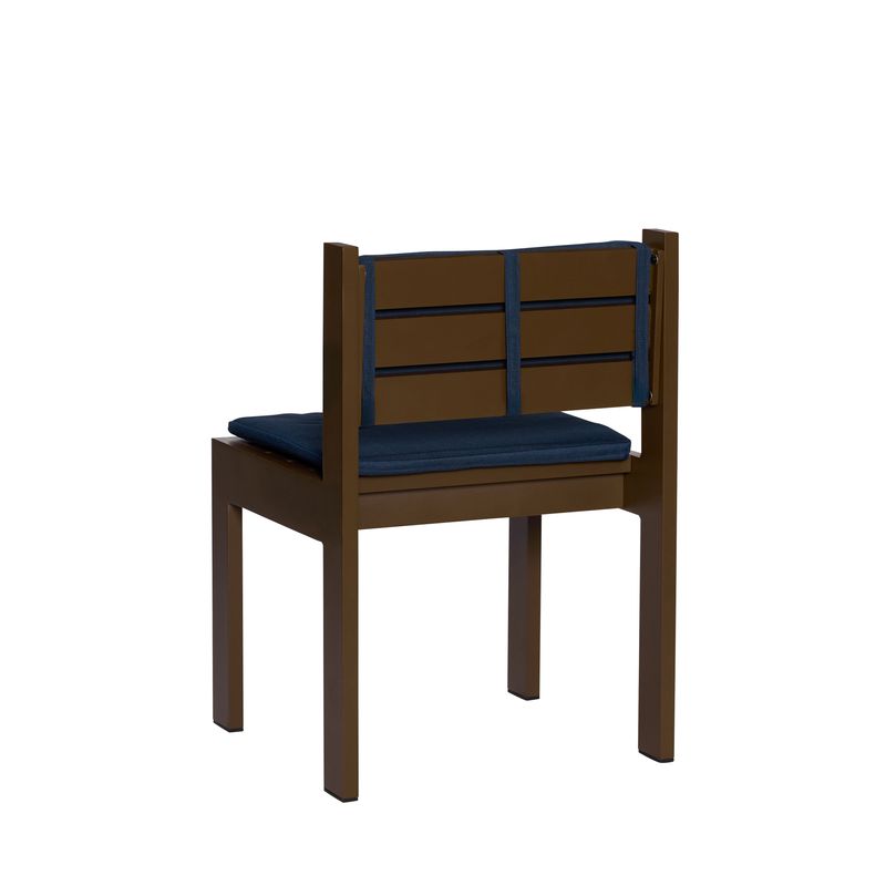 Hübsch Haus matstol brun 55 x 51 x H81 cm