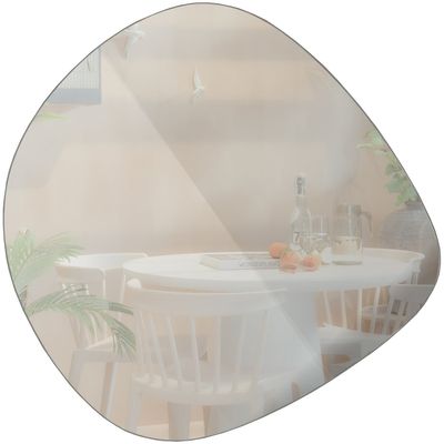 WOOOD Philou Spegel Svart 60x59 cm 4 st