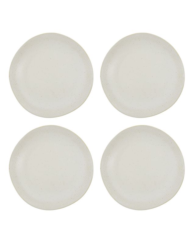 House Doctor Serve Middagstallrik Off-white 4-pack