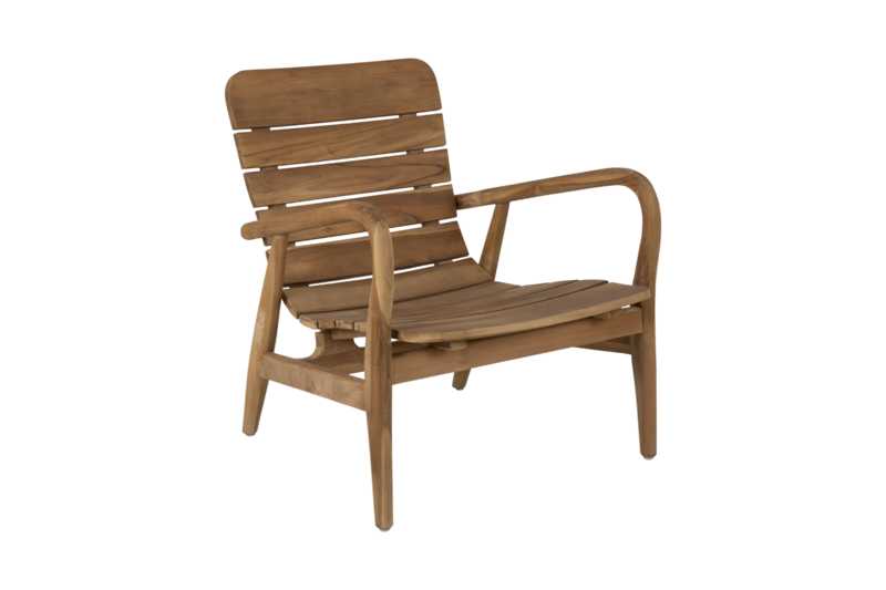 Brafab Lilja Loungefåtölj Natur