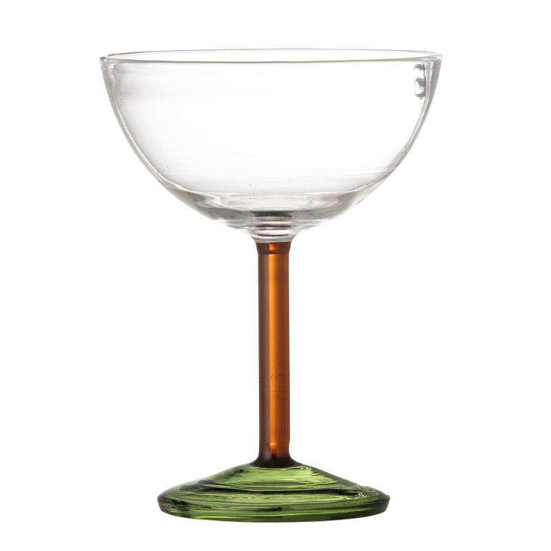 Bloomingville Martine Cocktail Glas, Grön, Glas - 6-pack
