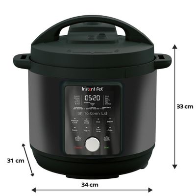 Instant Pot Duo Plus multikokare med Whisper Quiet-teknik, 5,7 liter