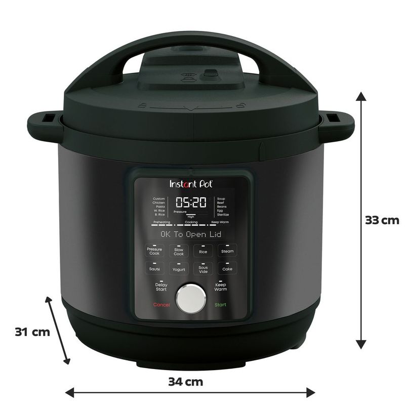 Instant Pot Duo Plus multikokare med Whisper Quiet-teknik, 5,7 liter