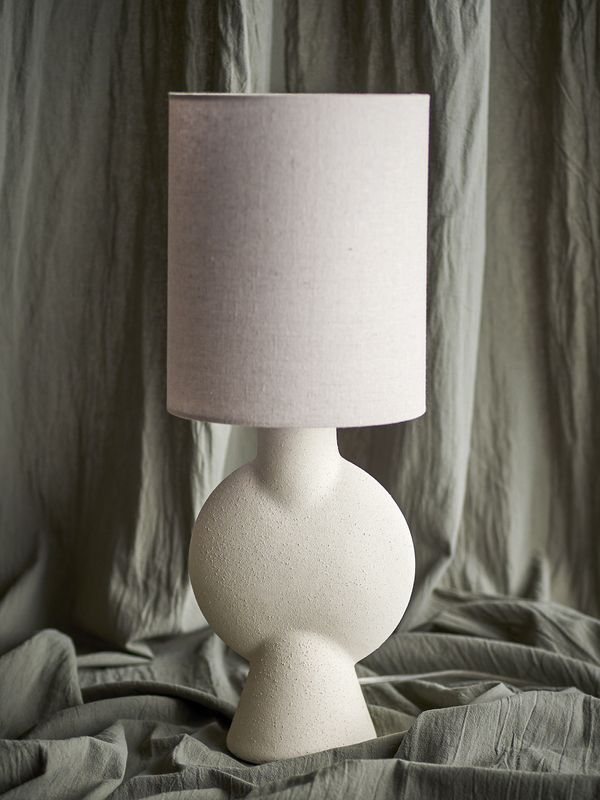 Bloomingville Sergio Bordslampa, Natur, Stengods, Ø21xH55 cm