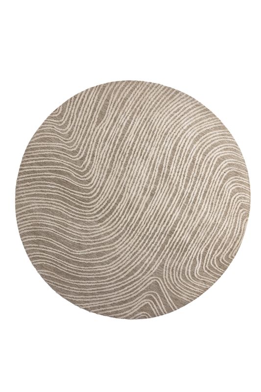 Venture Home Melle Rund Matta