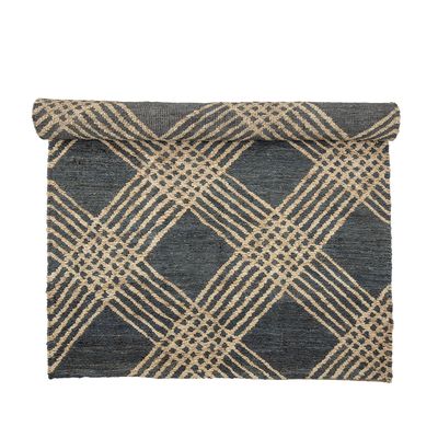 Bloomingville Cat matta, svart, jute