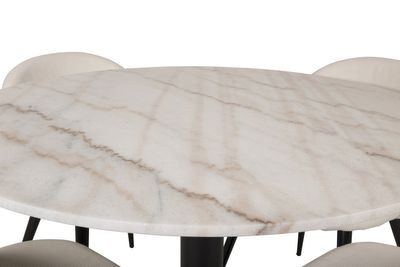 Venture Home Estelle Rund Matgrupp