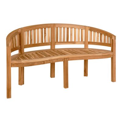 House Nordic Boca Banan Bänk i Teak