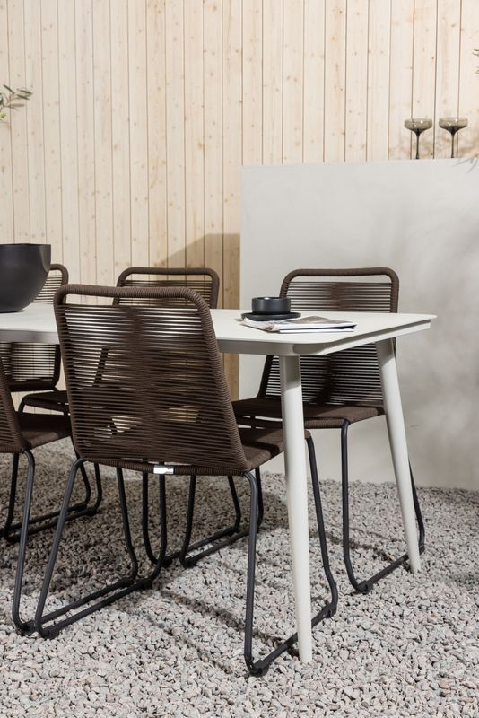 Venture Home Lina Rektangulär Matgrupp