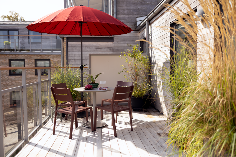 Brafab Peace Bistro cafebord 80 cm Light Grey