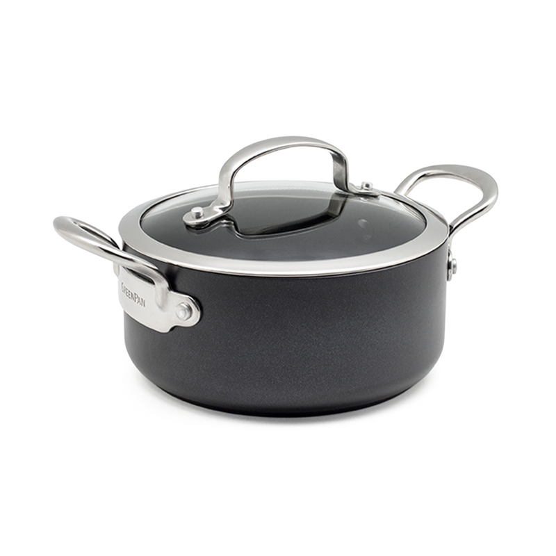 GreenPan Barcelona, Gryta med lock, 18 cm, 2,1 l