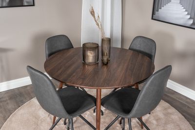 Venture Home Matgrupp Plaza med stolarna Polar