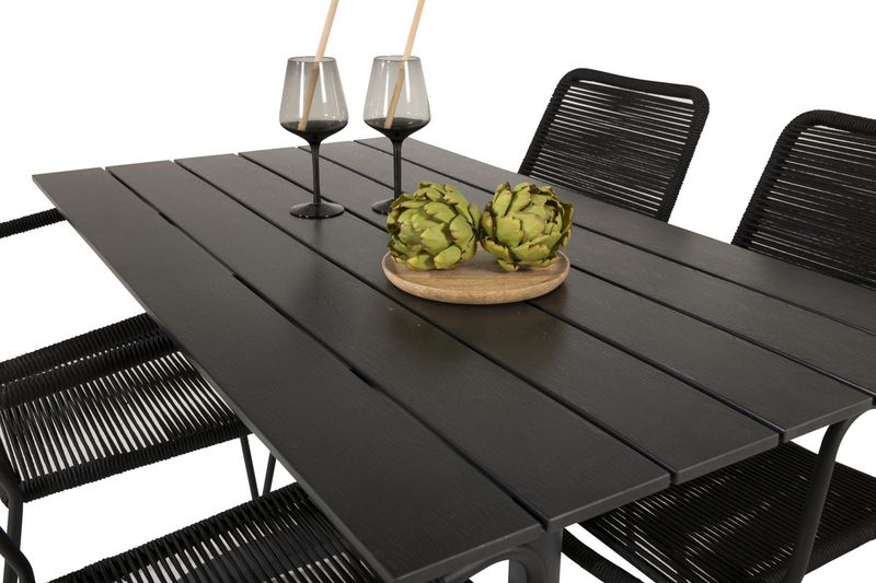 Venture Home Matgrupp Denver med stolarna Lindos