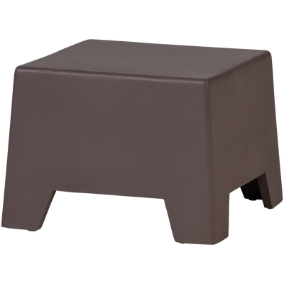 WOOOD Zina Lågt Sidobord i Fiberlera - Brun