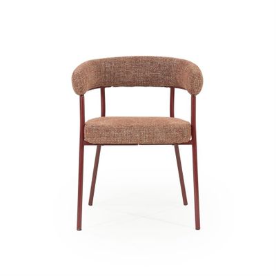 By Boo Yovi - Burgundy Röd Matstol