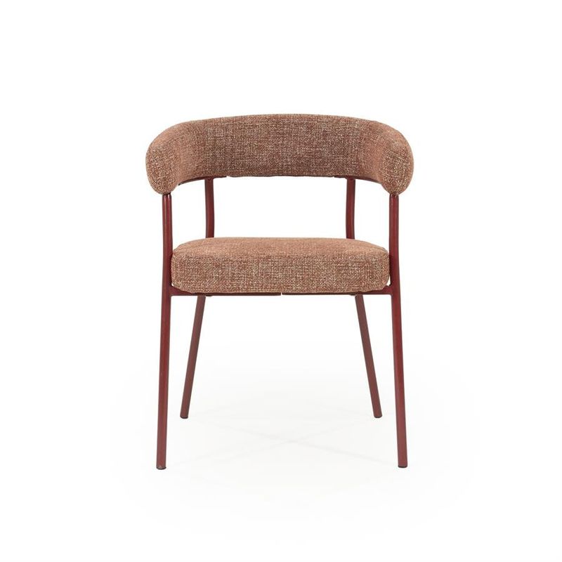 By Boo Yovi - Burgundy Röd Matstol