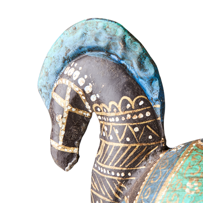 Affari of Sweden FIGARO Dekoration, Svart/Turkos