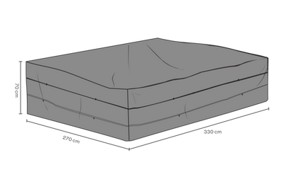 Brafab Möbelskydd Loungegrupp 330x270x70 Premium