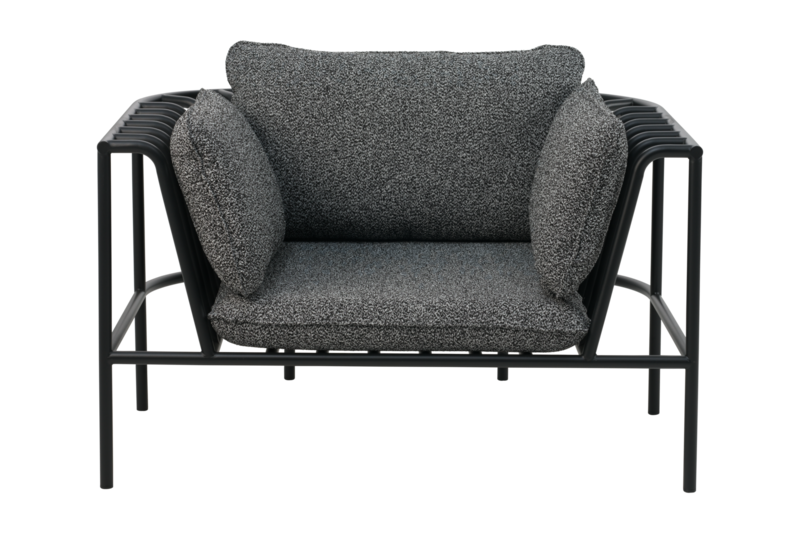 Brafab Collier Fåtölj Svart / Teddy Black